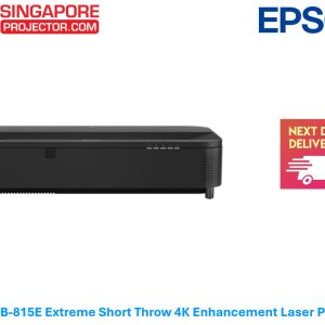 EB-815E Extreme Short Throw 4K Enhancement Laser Projector