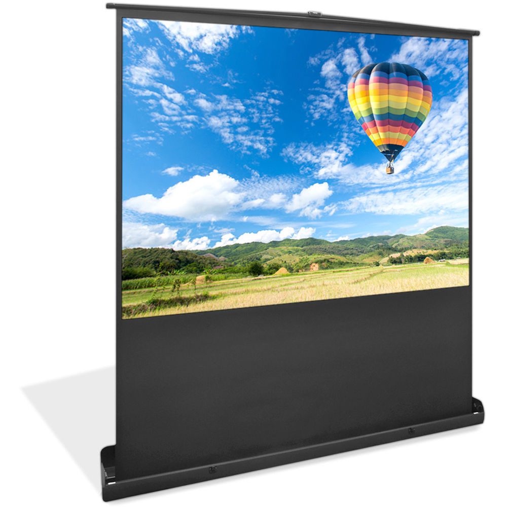 AV Logic 100″ Floor pull up screen - Singapore Projector