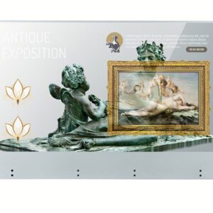 LG 55EW5TF Transparent OLED Touch Signage