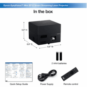 Epson EpiqVision Mini EF-12 Laser Projection TV - Image 5