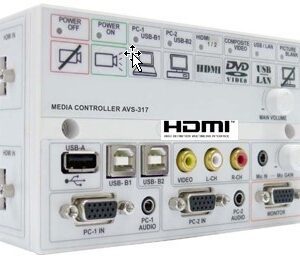 AVS317 Projector Controller Switcher w/ 60 watt speakers
