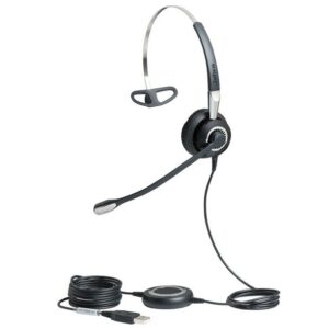Jabra Biz 2400 II UC Mono Corded Headset, USB, BT