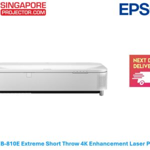 Epson EB-810E Extreme Short Throw 4K Enhancement Laser Projector