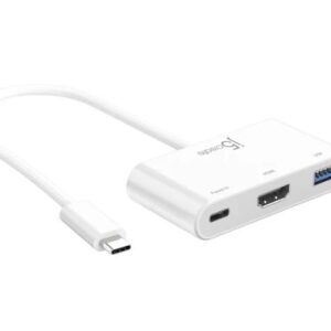 J5Create USB-C® to HDMI™ & USB™ 3.0 with Power Delivery