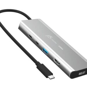J5Create USB4® Dual 4K Multi-Port Hub