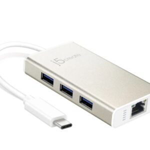 J5Create USB-C® Multi-Adapter Gigabit Ethernet / USB™ 3.1 HUB