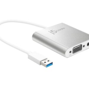 J5Create USB™ 3.0 to HDMI™ & VGA Multi-Monitor Adapter