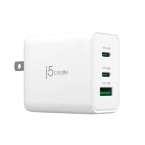J5Create 65W GaN USB-C® 3-Port Charger
