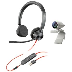 Poly Studio P5 Kit With Blackwire 3325 Headset Bundle