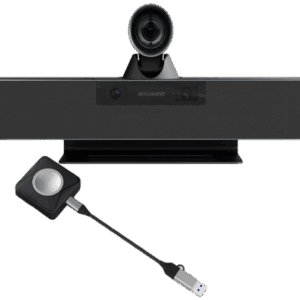 ROCWARE PTZ Video bar & BYOD kit RB20 + BY40 RB20 Dual-lens 4K All-in-One USB Video Bar