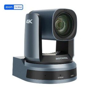 ROCWARE RC841U Zoom Certified 4K PTZ Camera with Auto Framing, Humanoid Tracking