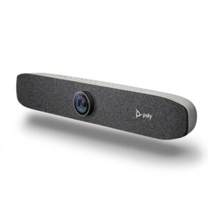 Poly Studio P15 Personal Video Bar, 4K Ultra HD Camera With Built-In Mic & Speaker