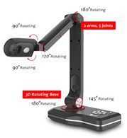 JOYUSING V500-4K 13MP Document Camera with VGA/HDMI/USB