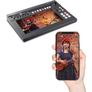 KMU-200 4K Multicamera Touchscreen Switcher with Streaming and Recording