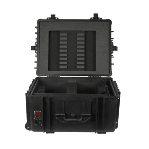 16 USB-C Ports Tablet Charging Trolley with WiFi Sync F9-16WC