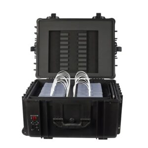 20 USB-C Ports Tablet Charging Trolley with WiFi Sync F9-20WC