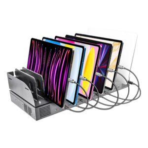 AVL-C16S-P 1000W 16-Port USB-C Charging Station with Organizer Tray