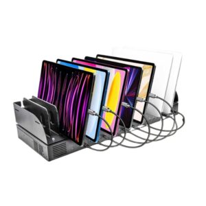 AVL-C20S-P 1000W 20-Port USB-C Charging Station with Organizer Tray - Image 1