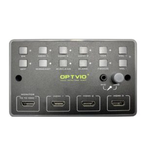 Projector Control Panel : OPT-PS5HE with Built In Cat6 Extender