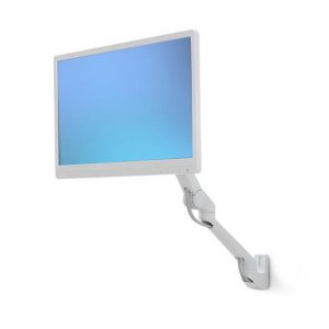 Ergotron MX Mini Wall Mount Arm (white) Light Monitor or Tablet Mount | P/N: 45-437-216