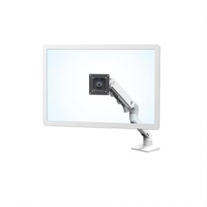 Ergotron HX Desk Monitor Arm (White or Polished Aluminium) Heavy Monitor Mount | P/N: 45-475-216 (White) | P/N: 45-475-026 (Polished Aluminium)