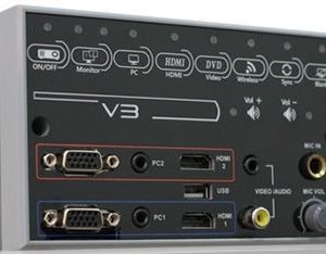 V3 Projector Controller Switcher w/ 60 watt speakers